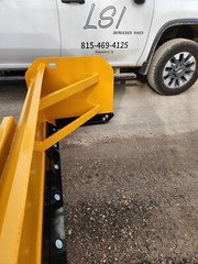7′ Bobcat Skid Steer Snow Pusher Box Commercial 30″ Tall Plow CAT Case Protech