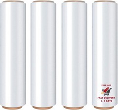 Rollo de film estirable – Resistente, industrial, 18 pulgadas, 1500 pies