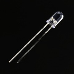 3/5mm Clear Ultra Bright LED Light Bulb Red Blue White Green Yellow Pink Purple