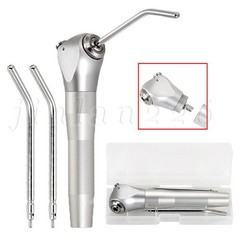 1-5Pcs Dental 3 Way Air Water Spray Triple Syringe Handpiece w/ 2 Nozzles Tips R