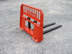 Pro Works 48″ 5500 lbs Pallet Fork Attachment Fits Kubota Skid Steer Loader