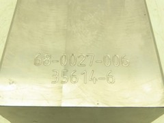 4140/4142 Alloy Steel Precision Ground Flat Bar 4″x 4-1/4″x 9-5/8″ Beveled 46lbs