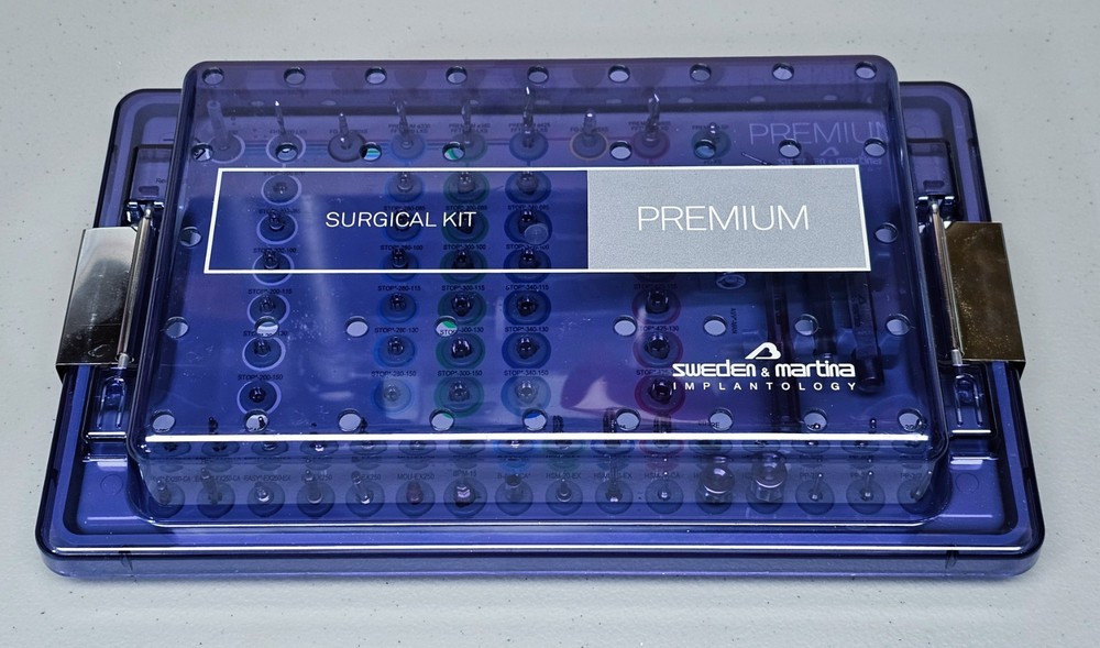 SWEDEN & MARTINA IMPLANTTOLOGY PREMIUM KIT, NEW OPEN, NO BOX