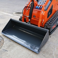 2026 Brand New 24HP Mini Skid Steer Stand-on Three-stage pump Twin cylinder