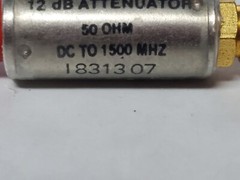 MINI CIRCUITS 12 dB ATTENUATOR DC-1.5 GHz #SAT-12 SMA RF MICROWAVE tested