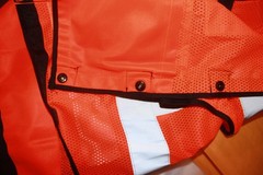 2 Pair MCR Safety Orange Hi Vis Work Gloves AND 2 ORR Safety Vests Retro XL-2XL