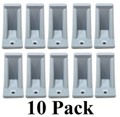 Light Grey Plastic Roof Mini Snow Ice Guard – 10 Pack Prevent Sliding Snow