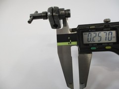 Dial Indicator SNUG Height Gage Sleeve Clamp 1/4″ Upright x 1/4″ Mount Hole VGC