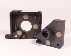 (Lot of 5) Kinematic Mirror Filter Mount Laser XYZ Stages + ESI 3570 Shutter