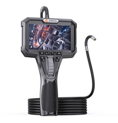 ANCEL Two-Way 180°Articulating Borescope 6.2mm Industrial Endoscope Camera 1080p