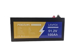 NEW 48V 50Ah LiFePO4 Lithium Battery 2560Wh BMS 15000+ Deep Cycles For Golf Cart