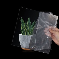 Translucent PVC Plastic Sheet Thin Clear Plastic Panel PVC Plat Thick 0.2mm-3mm