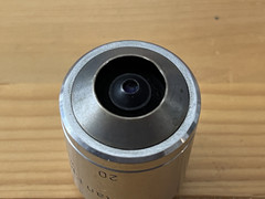 Reichert Austria 20 Plan 20x / 0.40 Epi IK No. 500.939 Microscope Objective Lens