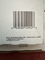 ACCO World Brand Fasteners 2″ Capacity, 2.3/4”Center to Center 50 pcs