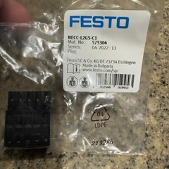 Festo 575304 NECC-L2G5-C1 Plug Series 04-2022 13 Festo SE & Co Made In Bulgaria