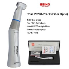 BEING Dental Low Speed Contra Angle Handpiece Fiber Optic ISO E Type KAVO NSK