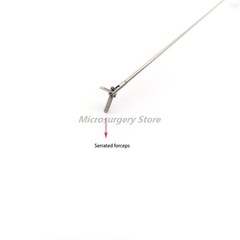 Φ1.6 ( 5 fr ) x 370 mm Semi Rigid Hysteroscopy Foreign Body Biopsy Scissors