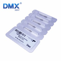 DMXDENT Dental Tungsten Carbide Burs Trimming&Finishing Egg Football FG7408 5Pcs