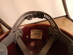 MSA Skullgard Safety Hard Hat Cap Brown Class C