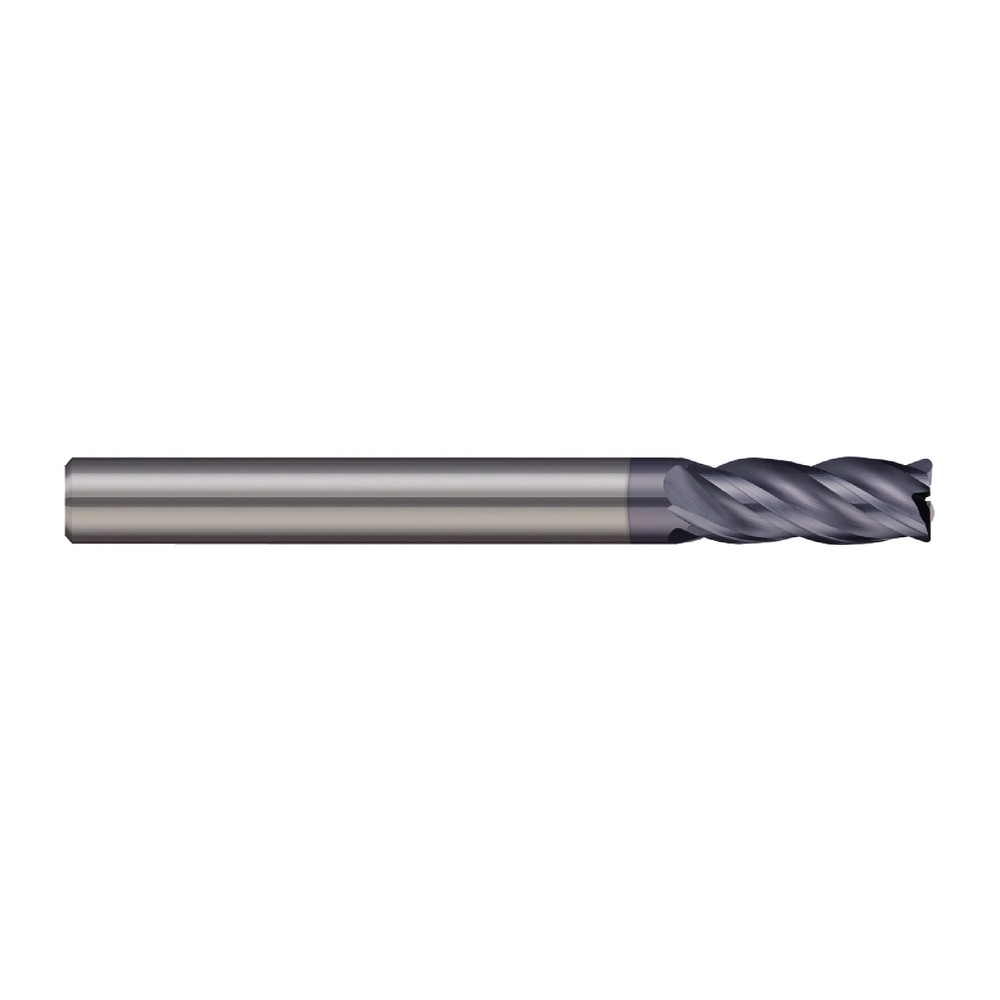 MICRO 100 VHSM-100-4X 10.00mm Size, 19.00mm LOC, 4 Flute, AlTiN Solid Carbide Fi
