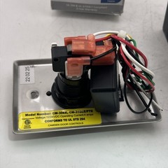 Camden CM-30EE Push To Exit Switch LED Illuminated Timer Green (Missing Hrdware)
