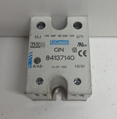 GUARANTEED! CROUZET 100A 48-660V SOLID STATE RELAY 84137140