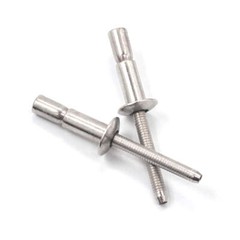 4.8mm 6.4mm Structural Pop Rivets Dome Head Steel Monobolt Breakstem Fasteners