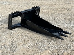 Severe Extreme Stump Bucket Attachment Fits Skid Steer Quick Attach Loader
