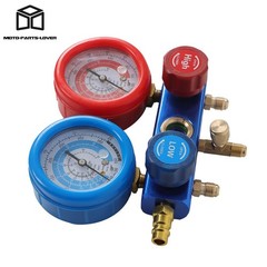 3 CFM 110V / 60HZ AC Manifold Gauge Set Air Vacuum Pump HVAC & R134A Kit