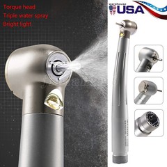 E-Type Dental High Speed LED Handpiece Standard Head Push 2/4Hole FDA