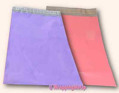 100 Pink Purple 7×10 Flat Poly Postal Mailer Envelopes, Self Seal USPS Shipping