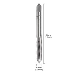 YXQ M5 x 0.8mm Tap Machine HSS Metric Right Hand Thread 3 Straight Flute Taps…