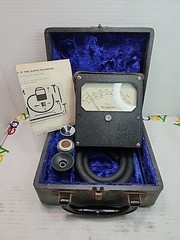 Alnor Series Velometer Type 3002 Air Velocity Flow Meter In Original Case 1956