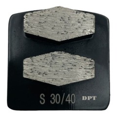 Grinding Discs for Husqvarna PG Grinders Hard Concrete Surface 30 Grit 9 Pack