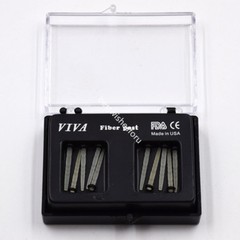 1 Box/10 Pcs Dental Glass Screw Thread Fiber Post Single Refilled Size To Choose