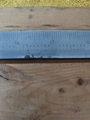 Vintage STALEX 26″ Heavy-Duty Vernier Caliper In Wooden Tray Made In Sweden