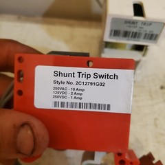 Shunt Trip Kit # 2A11791G01 110-127VAC 1,2,10 AMP 2c12790g06 2C12791G02
