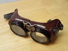 Vintage Welding Goggles, Lenses, and Mixed Parts Welsh Jackson Nice Old Stock