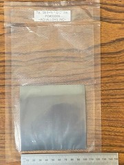 Tantalum foil 99.9+% pure, 100mm x 100mm x 0.3mm