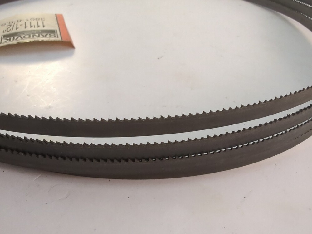 143 1/2″ (11′-11 1/2″) x 1/4″ x .025″ 14TPI Sandvik Band Saw Blade M42 Bi-metal