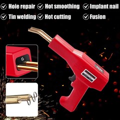 Plastic Welder Kit 200 Staples Hot Stapler Gun for Auto Bumper Repair Tool