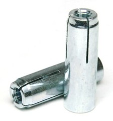 Zinc Plated Concrete and Stone Drop In Female Expansion Anchors – Select Size