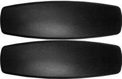 Replacement Office Chair Arm Pad – 4” Mounting Holes – Pair – Flat