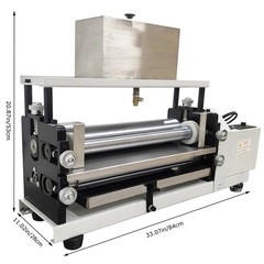 Double-sided Automatic Gluing Coating Machine Gluing Pasting Paper Leather 110V