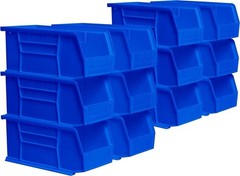 30230 AkroBins Plastic Storage Bins, Space-Saving Stackable Bins for Garage, …