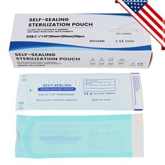 3.5″ x 10″ Self-ing Sterilization Pouches for Autoclave (Choose Quantity) SL