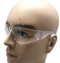50 PAIR PACK Protective Safety Glasses Clear Lens Work UV ANSI Z87 Lot of 12