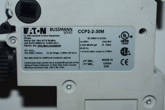 CCP2-2-30M Eaton Bussmann Series Fusible Disconnect Switch 2-Pole 30 Amp