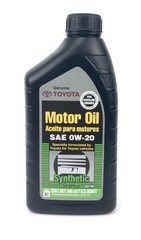 Toyota/ exxon mobil Case of 6 Quarts Full Synthetic TGMO SN 0W-20 Oil