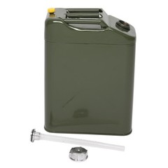 Durable Army Green 20L 5Gallon Gas Fuel Can Fuel Gasoline Steel Tank with Spout